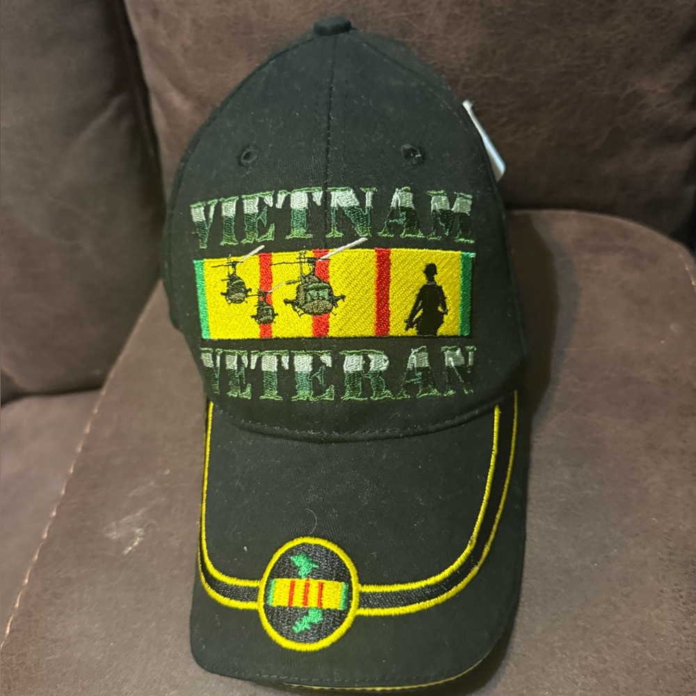 New NWT MILITARY VIETNAM VETERAN Hat adjustable cap